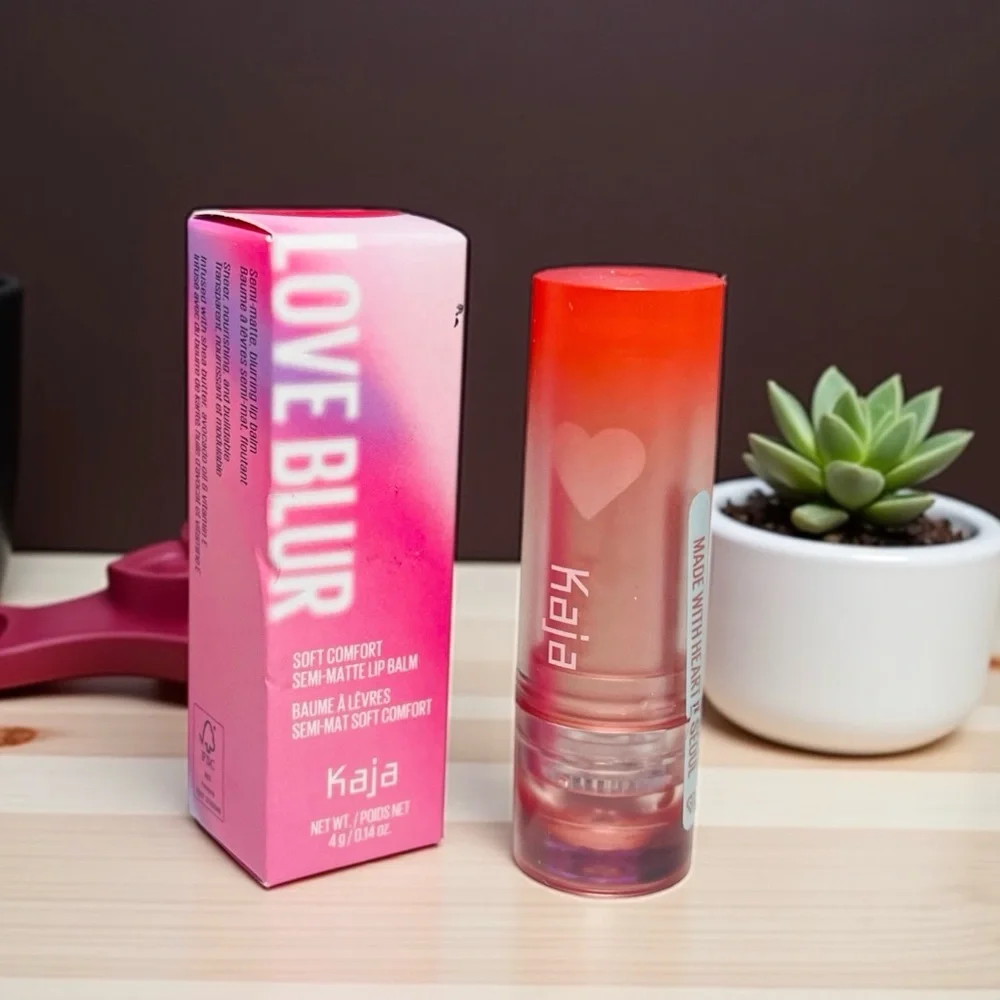 Kaja Love Blur Soft Comfort Semi-Matte Lip Balm “Tangy Love” 0.14 oz.